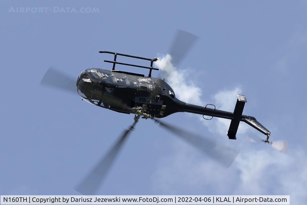 N160TH, 1982 MBB Bo-105S C/N S-610, MBB Bo-105S  C/N S-610, N160TH