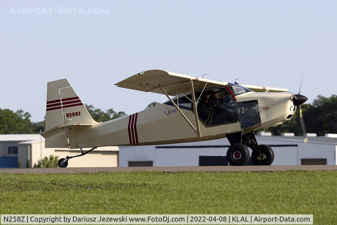 N258Z, 2020 Just Aircraft Highlander C/N JA525-08-18, Just Aircraft Highlander  C/N JA525-08-18, N258Z