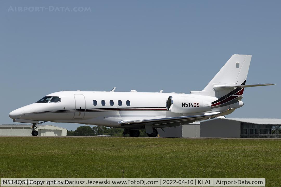 N514QS, 2016 Cessna 680A Citation Latitude C/N 680A0052, Textron Aviation Inc 680A  C/N 680A0052, N514QS