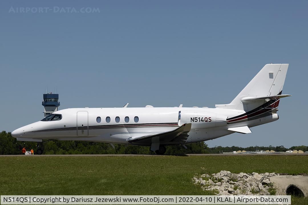 N514QS, 2016 Cessna 680A Citation Latitude C/N 680A0052, Textron Aviation Inc 680A  C/N 680A0052, N514QS