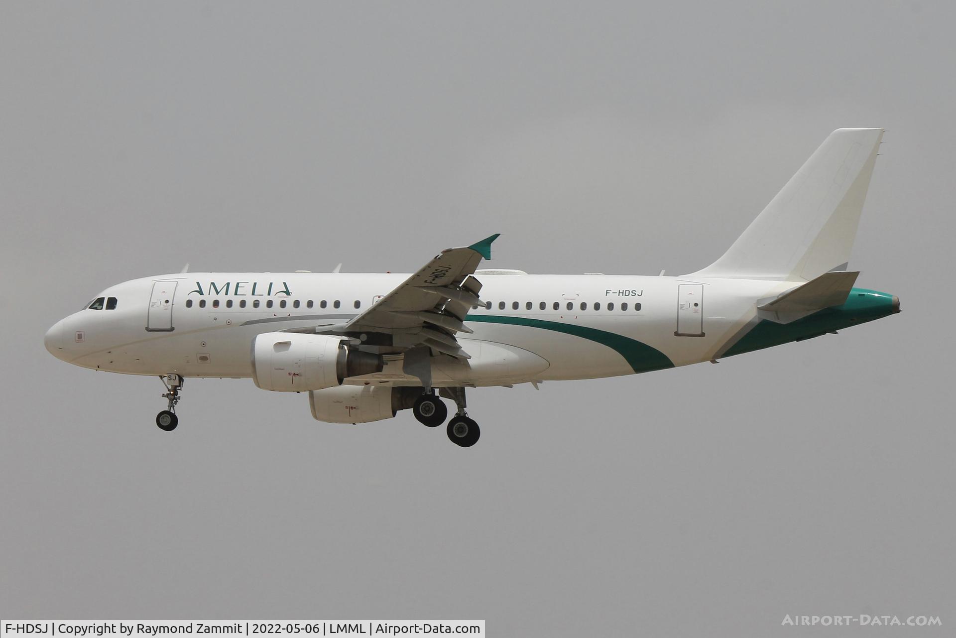 F-HDSJ, 2008 Airbus A319-112 C/N 3727, A319 F-HDSJ Amelia International