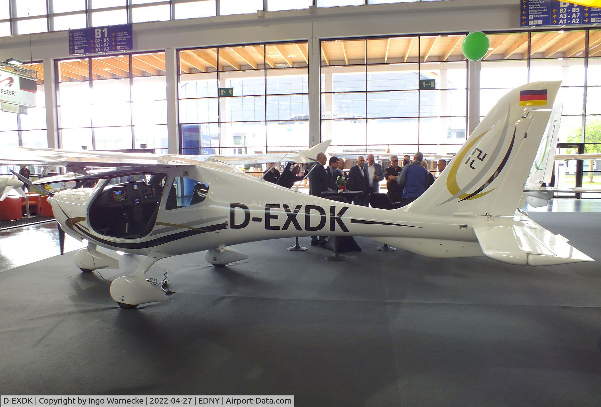 D-EXDK, 2019 Flight Design F2-ELA C/N M-19-11-01, Flight Design F2 at the AERO 2022, Friedrichshafen