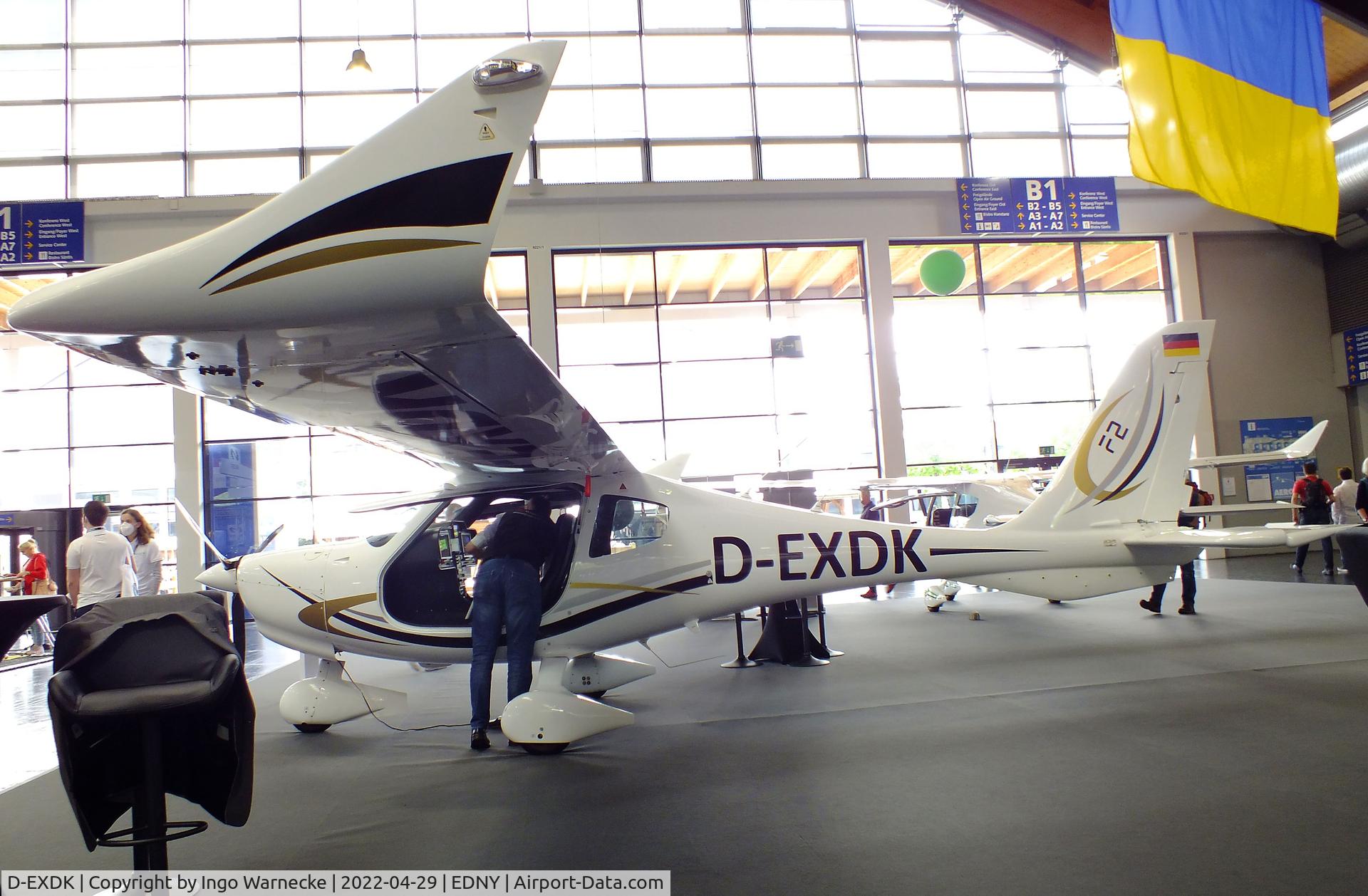D-EXDK, 2019 Flight Design F2-ELA C/N M-19-11-01, Flight Design F2 at the AERO 2022, Friedrichshafen