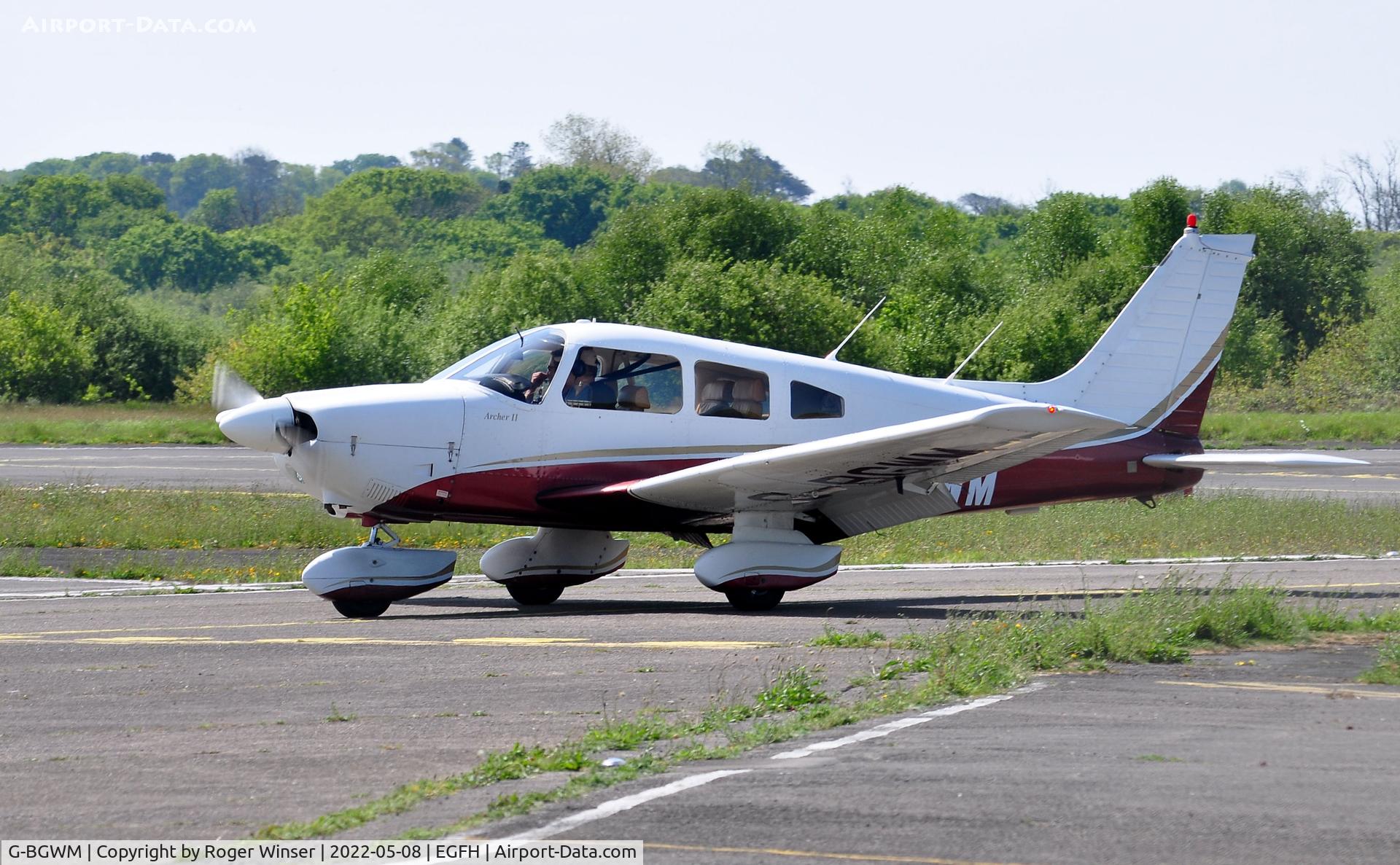 G-BGWM, 1979 Piper PA-28-181 Cherokee Archer II C/N 28-7990458, Visiting Archer II.