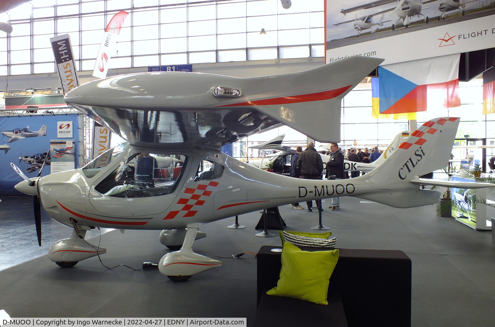 D-MUOO, Flight Design CTLSi C/N Not found D-MUOO, Flight Design CTLSi at the AERO 2022, Friedrichshafen