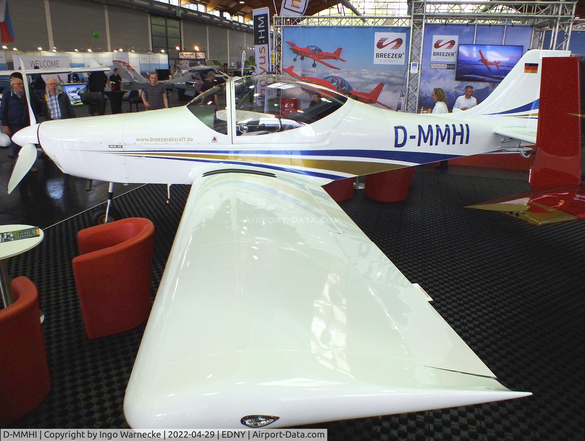 D-MMHI, Breezer Breezer Sport 915iS C/N Not found D-MMHI, Breezer Aircraft Breezer Sport 915is at the AERO 2022, Friedrichshafen
