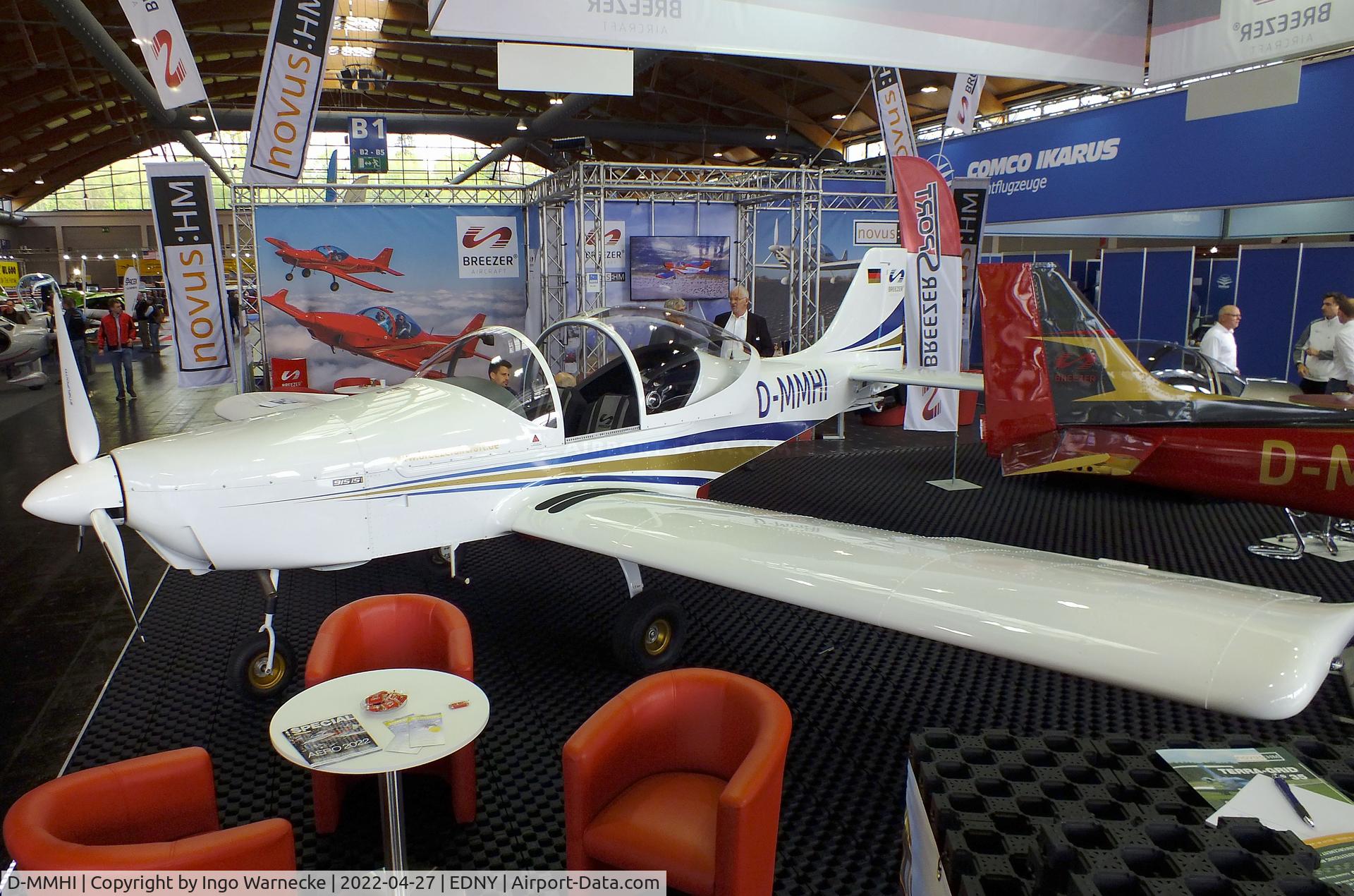 D-MMHI, Breezer Breezer Sport 915iS C/N Not found D-MMHI, Breezer Aircraft Breezer Sport 915is at the AERO 2022, Friedrichshafen