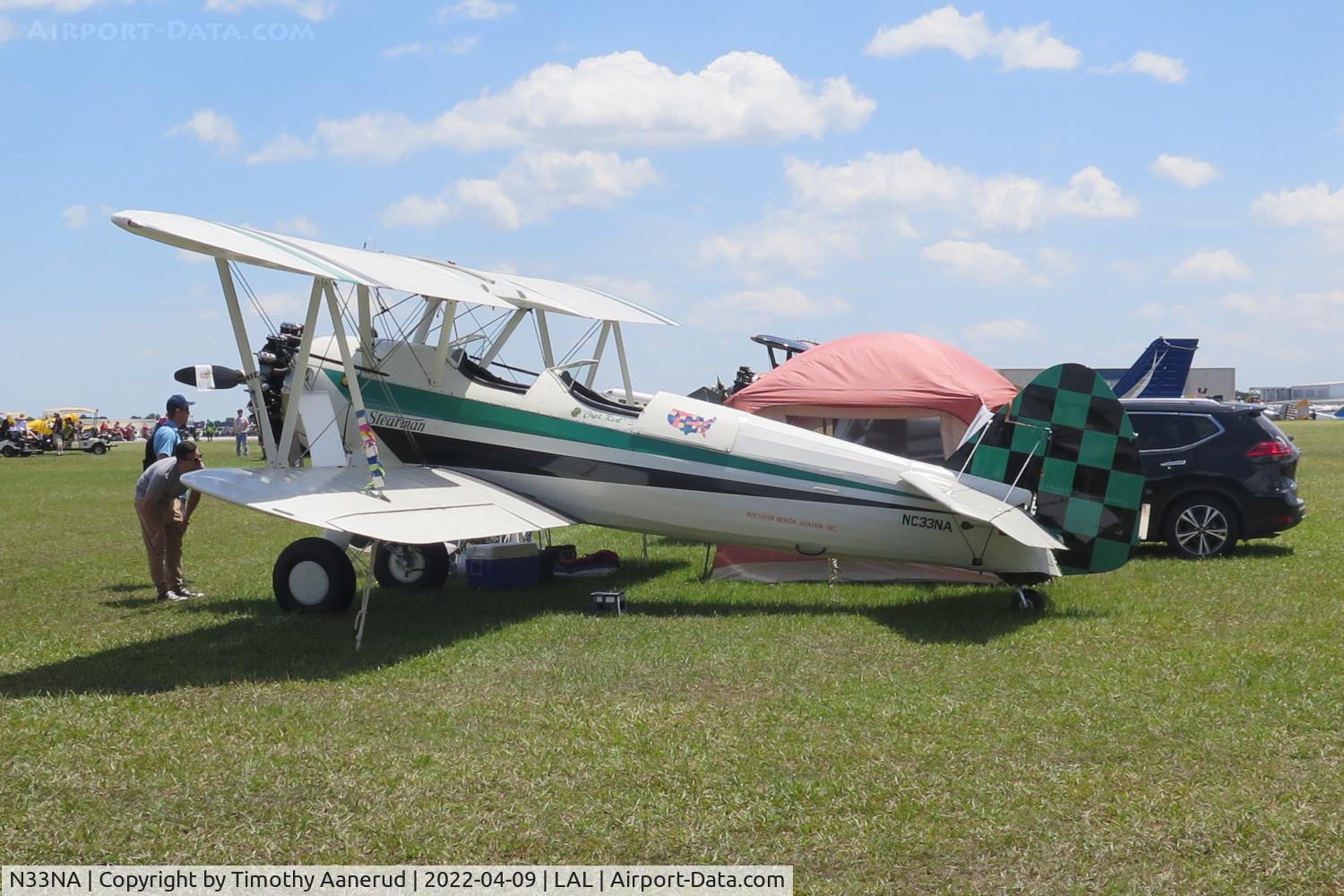 N33NA, 1941 Boeing A75N1(PT-17) C/N 75-2290, 1941 Boeing A75N1(PT-17), c/n: 75-2290, Sun 'n Fun