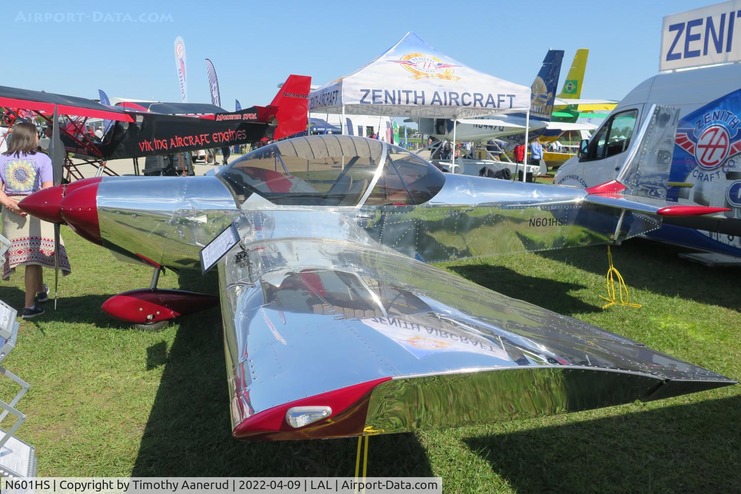 N601HS, 2019 Zenith 601 XLB C/N 001, 2019 ZENITH AIRCRAFT CO 601XLB, c/n: 001, Sun 'n Fun