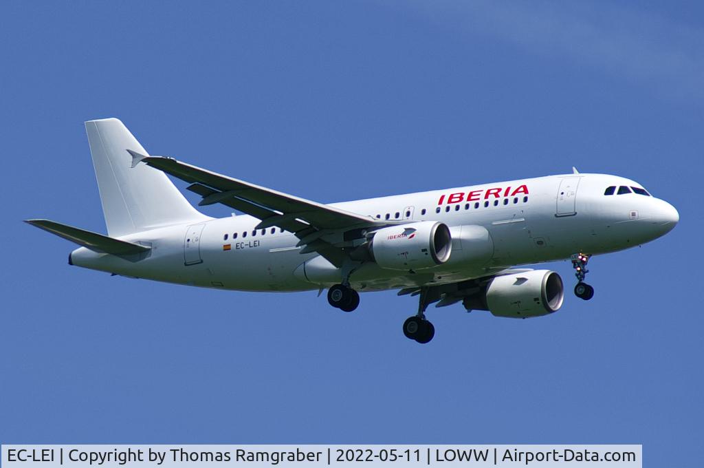 EC-LEI, 2008 Airbus A319-111 C/N 3744, Iberia Airbus A319