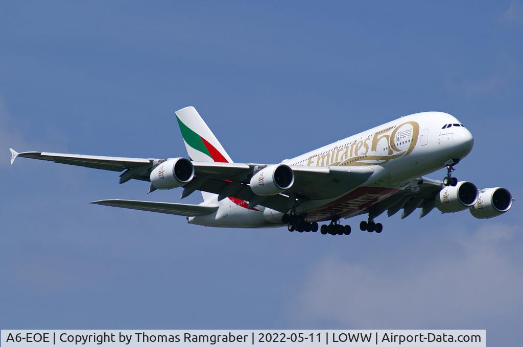 A6-EOE, 2014 Airbus A380-861 C/N 169, Emirates Airbus A380 
