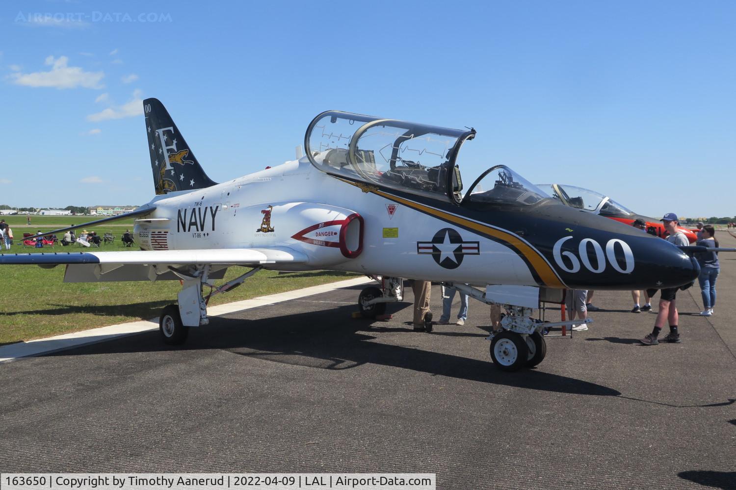 163650, McDonnell Douglas T-45C Goshawk C/N A052, BuNu. 163650 McDonnell Douglas T-45C Goshawk, c/n: A052, Sun 'n Fun