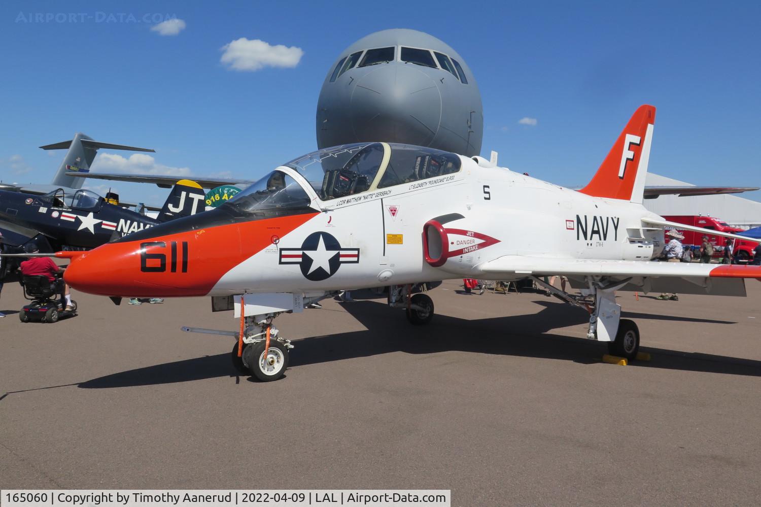 165060, McDonnell Douglas T-45C Goshawk C/N A064, BuNu 165060, McDonnell Douglas T-45A Goshawk, c/n: A064, Sun 'n Fun