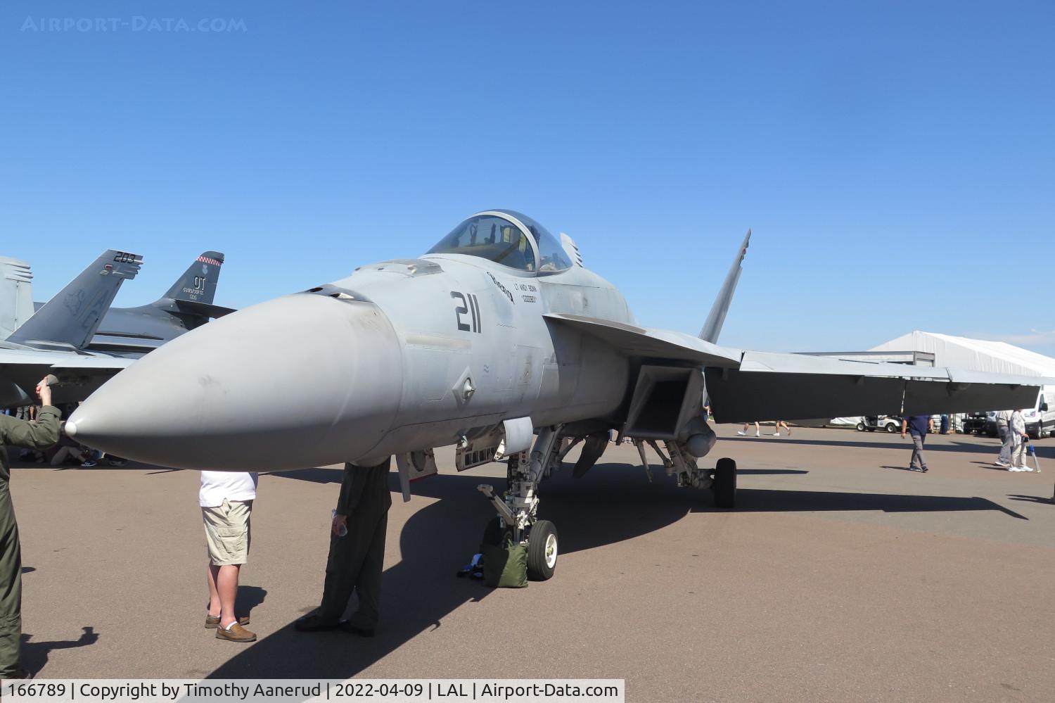166789, Boeing F/A-18E Super Hornet C/N E135, BuNu 166789, Boeing F/A-18E Super Hornet, c/n: E135, Sun 'n Fun