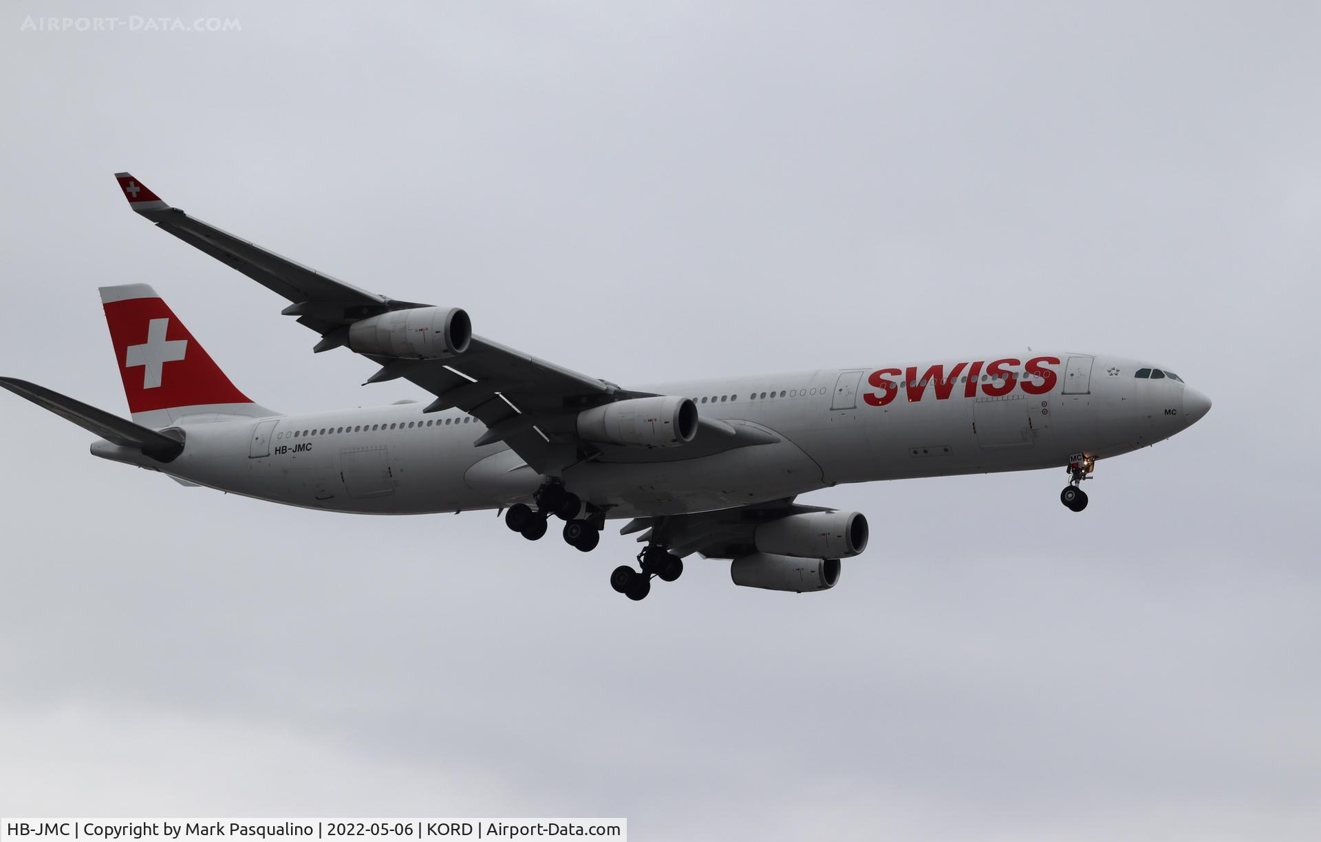 HB-JMC, 2003 Airbus A340-313 C/N 546, Airbus A340-313