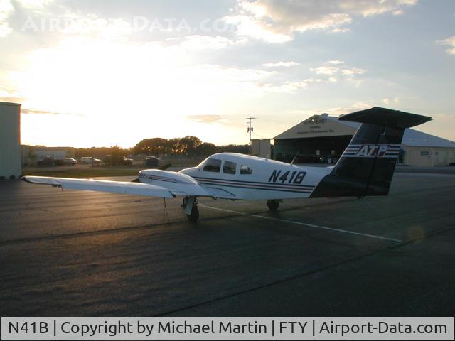N41B, 1978 Piper PA-44-180 Seminole C/N 44-7995068, ATP Flight School