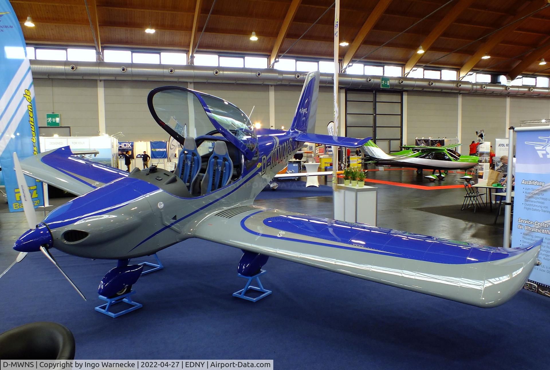 D-MWNS, Tomark Aero Viper SD-4 C/N Not found D-MWNS, Tomark Aero Viper SD-4 at the AERO 2022, Friedrichshafen