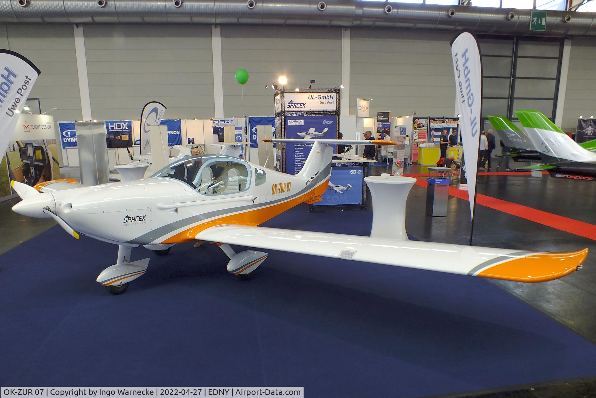 OK-ZUR 07, Spacek SD-2 SportMaster 600 TOW C/N not found_OK-ZUR 07, Spacek SD-2 SportMaster 600 TOW at the AERO 2022, Friedrichshafen