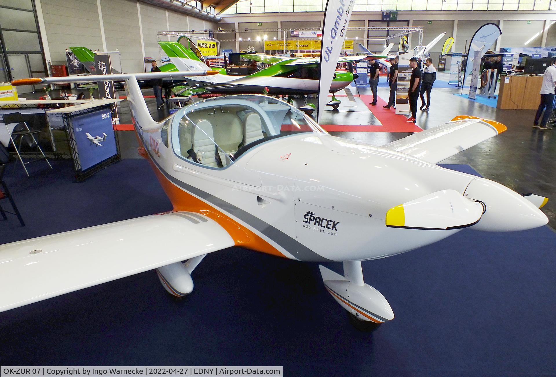 OK-ZUR 07, Spacek SD-2 SportMaster 600 TOW C/N not found_OK-ZUR 07, Spacek SD-2 SportMaster 600 TOW at the AERO 2022, Friedrichshafen