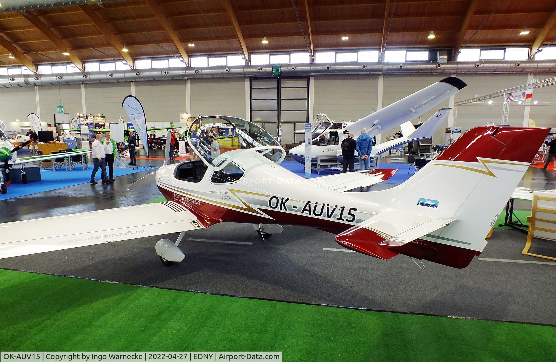 OK-AUV15, ATEC 321 Faeta NG C/N Not found OK-AUV15, ATEC 321 Faeta NG at the AERO 2022, Friedrichshafen