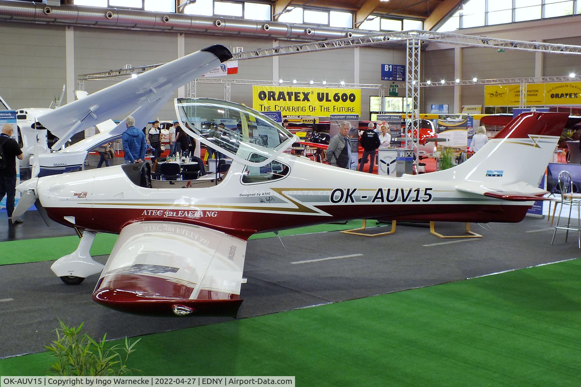 OK-AUV15, ATEC 321 Faeta NG C/N Not found OK-AUV15, ATEC 321 Faeta NG at the AERO 2022, Friedrichshafen