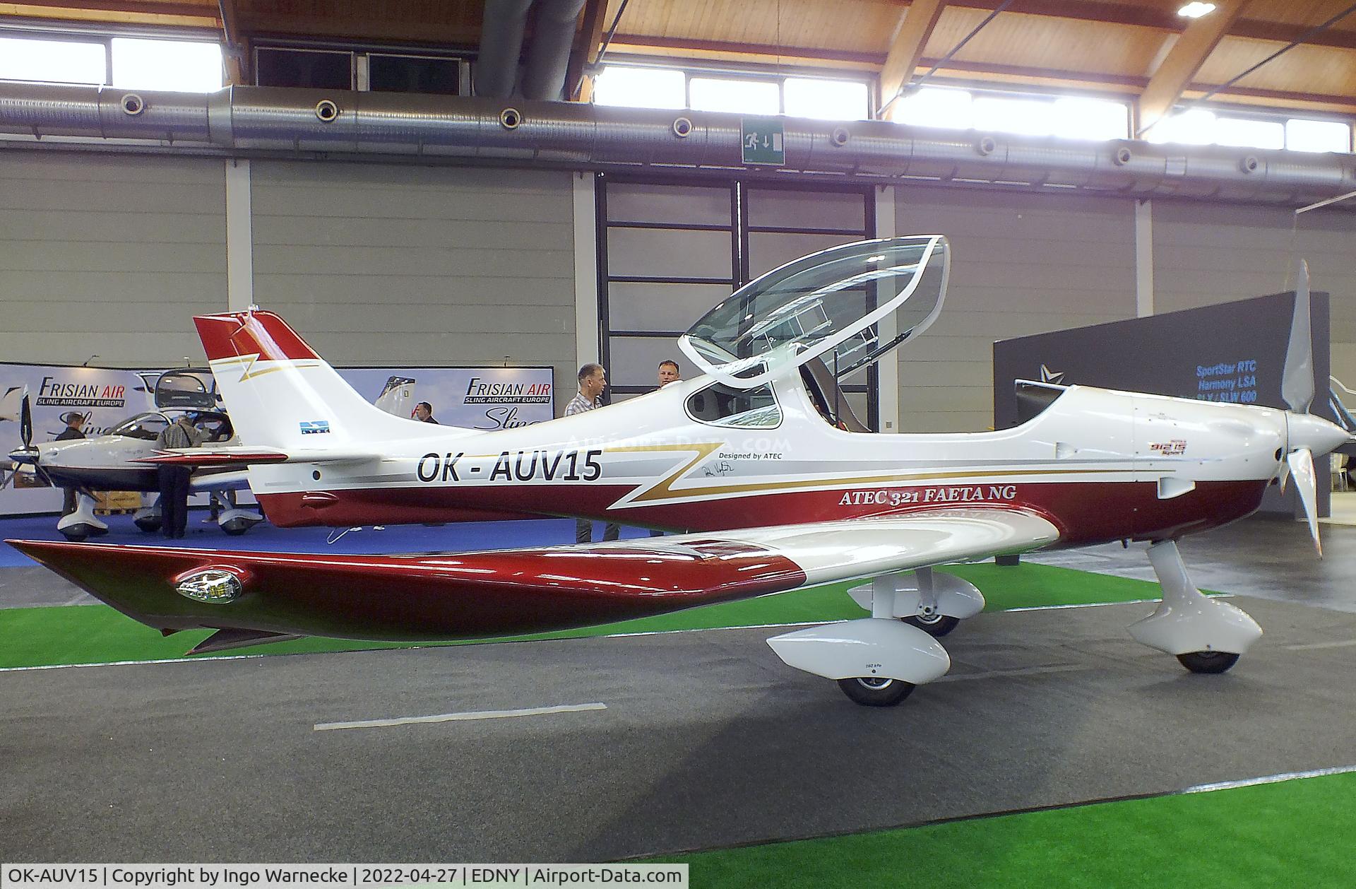 OK-AUV15, ATEC 321 Faeta NG C/N Not found OK-AUV15, ATEC 321 Faeta NG at the AERO 2022, Friedrichshafen