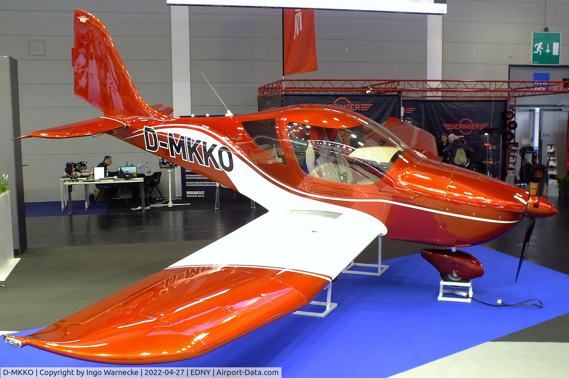 D-MKKO, Evektor-Aerotechnik EV-97 Eurostar C/N not found_D-MKKO, Evektor EV-97 Eurostar at the AERO 2022, Friedrichshafen