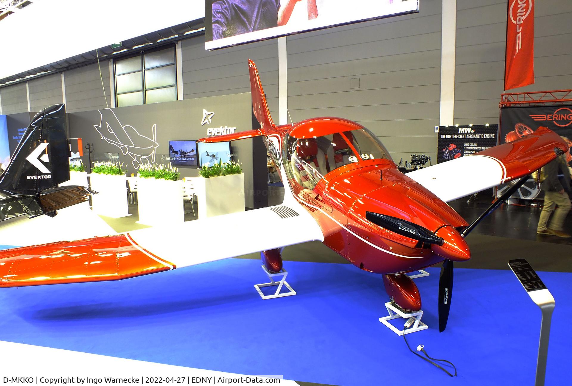 D-MKKO, Evektor-Aerotechnik EV-97 Eurostar C/N not found_D-MKKO, Evektor EV-97 Eurostar at the AERO 2022, Friedrichshafen