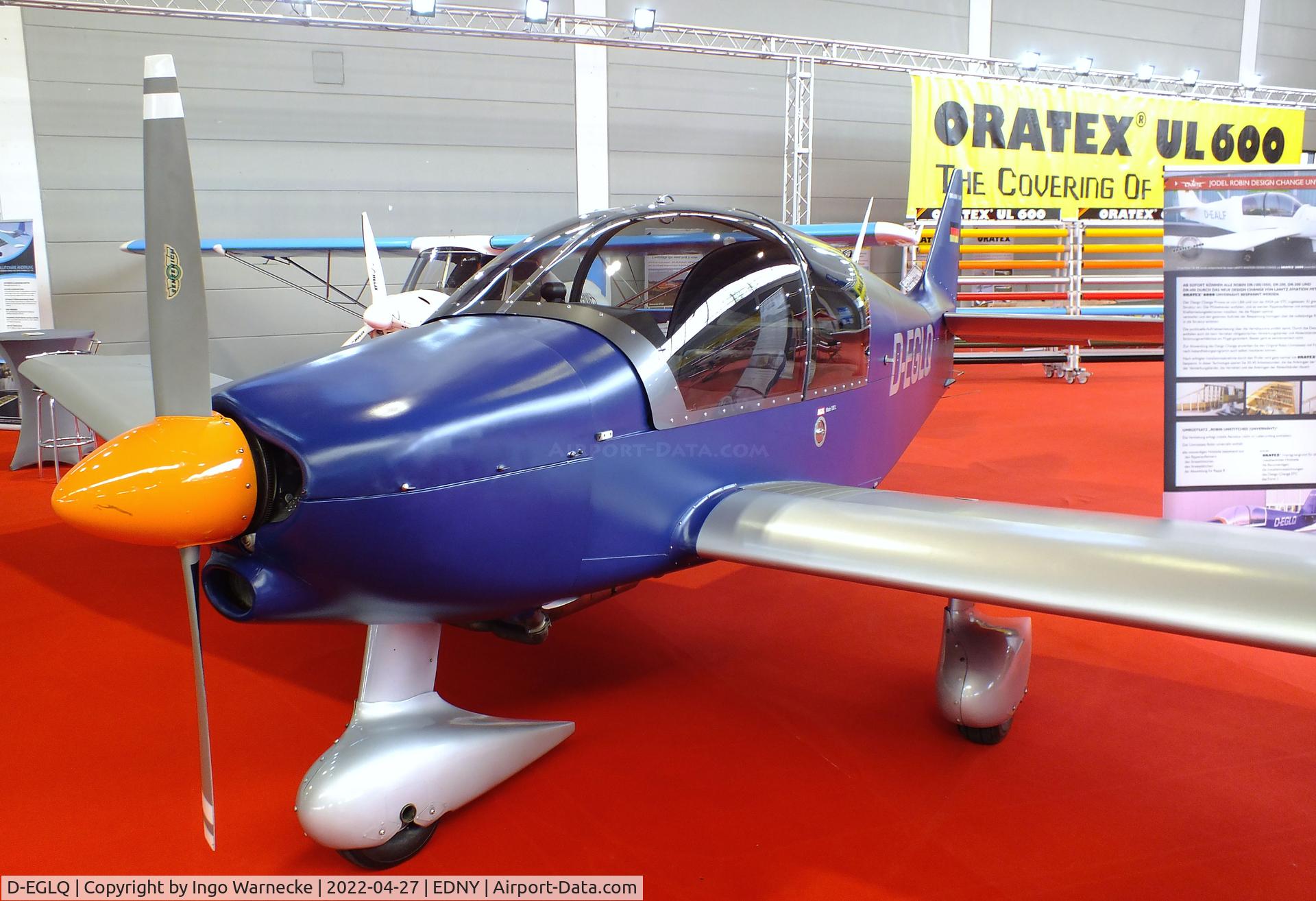 D-EGLQ, 1974 Robin DR-400-140B Major Major C/N 0858, Robin DR.400-140B Major at the AERO 2022, Friedrichshafen
