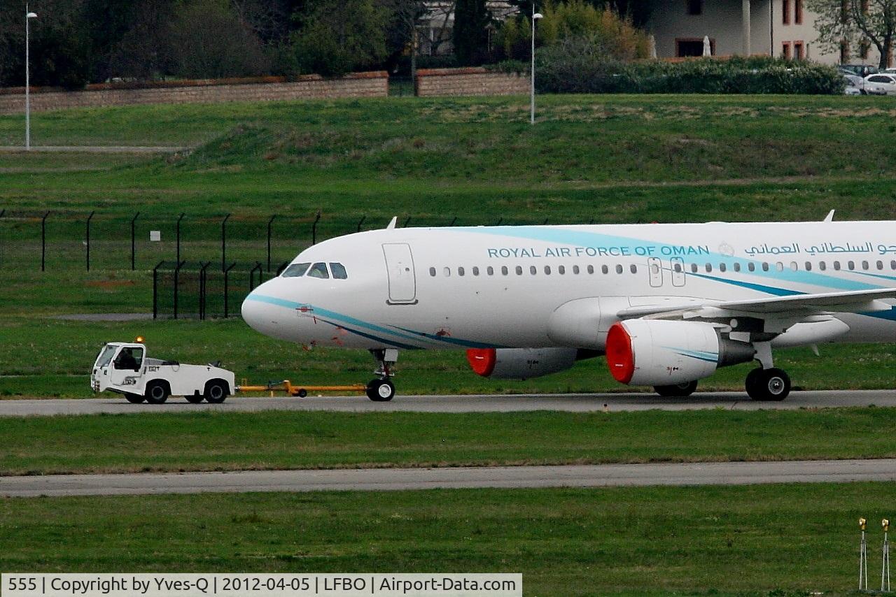 555, 2009 Airbus ACJ320 (A320-214/CJ) C/N 4117, Royal Air Force of Oman Airbus A320-214(CJ), Toulouse-Blagnac (LFBO-TLS)