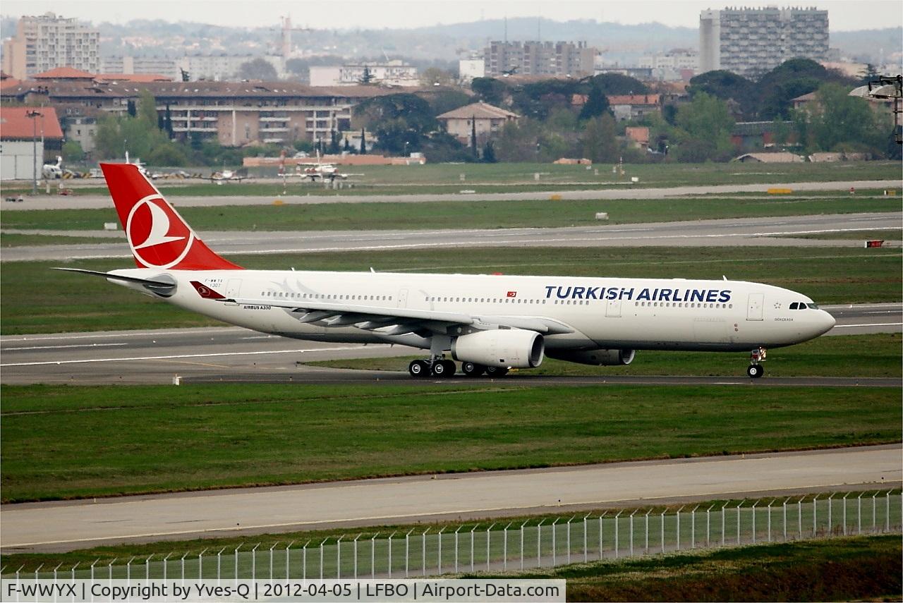 F-WWYX, 2012 Airbus A330-343X C/N 1307, Airbus A330-34, Taxiing, Toulouse Blagnac Airport (LFBO-TLS)