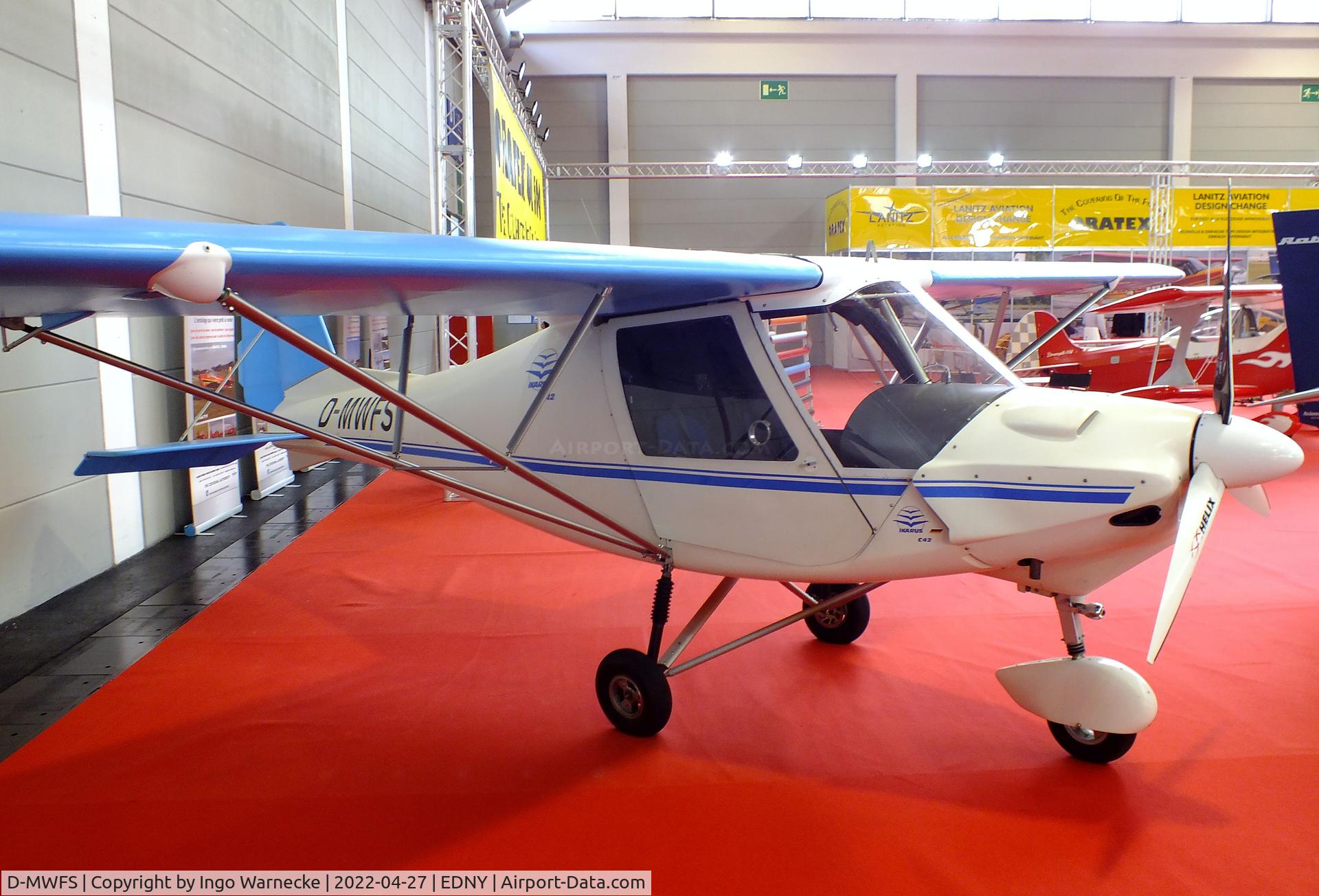 D-MWFS, 1998 Comco Ikarus C-42 C/N 9811-6099, Comco Ikarus C42 at the AERO 2022, Friedrichshafen