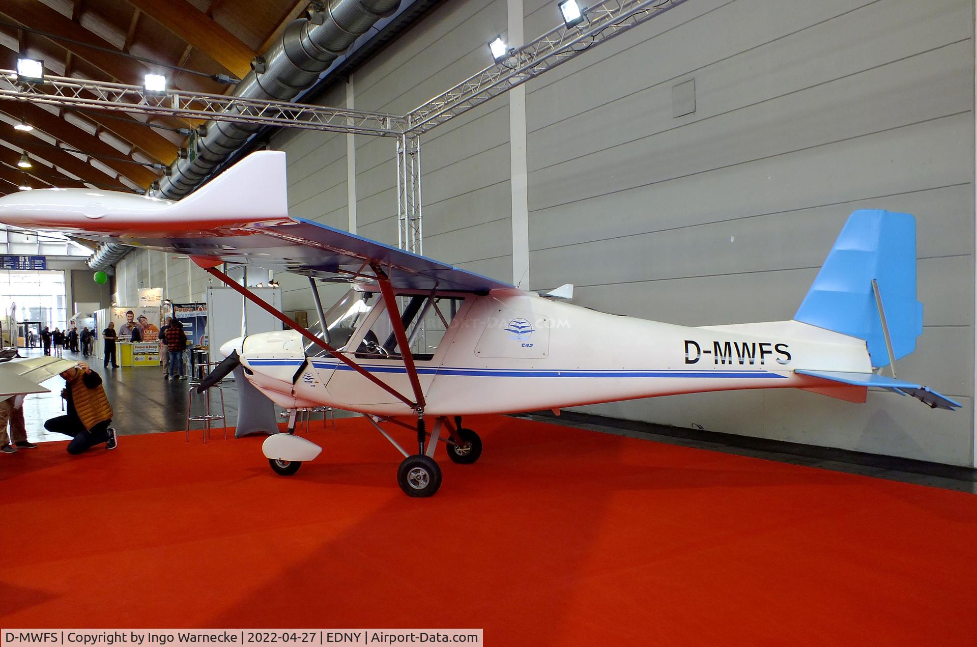 D-MWFS, 1998 Comco Ikarus C-42 C/N 9811-6099, Comco Ikarus C42 at the AERO 2022, Friedrichshafen