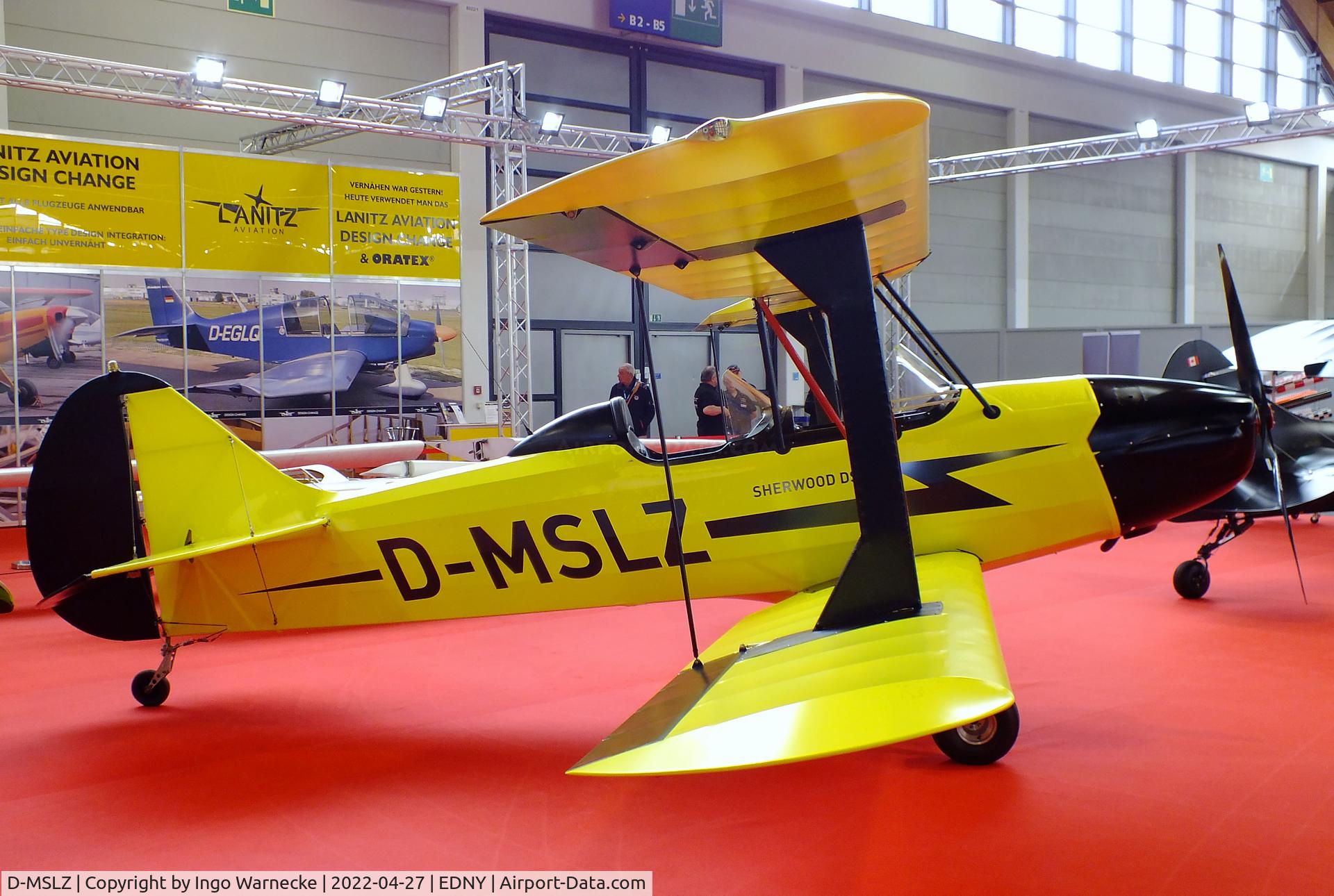 D-MSLZ, Tiger Cub Developments Sherwood Ranger RL-5 C/N Not found D-MSLZ, Tiger Cub Developments Sherwood Ranger DS 22 at the AERO 2022, Friedrichshafen