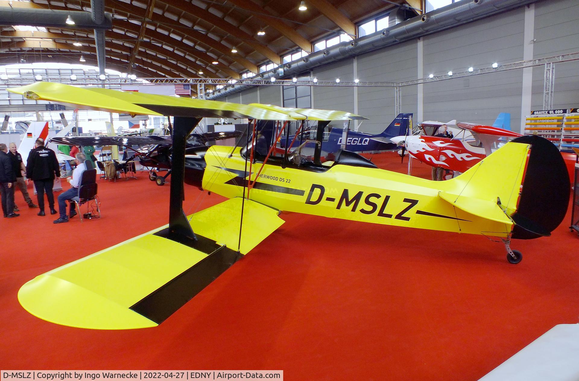 D-MSLZ, Tiger Cub Developments Sherwood Ranger RL-5 C/N Not found D-MSLZ, Tiger Cub Developments Sherwood Ranger DS 22 at the AERO 2022, Friedrichshafen