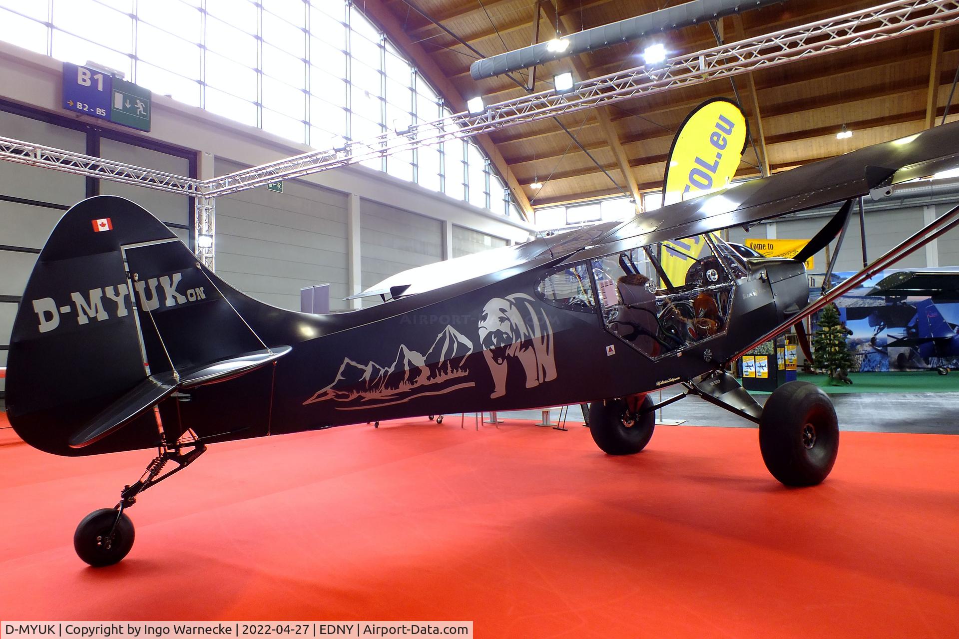 D-MYUK, Zlin Savage Cub C/N not found_D-MYUK, Zlin Savage Cub at the AERO 2022, Friedrichshafen