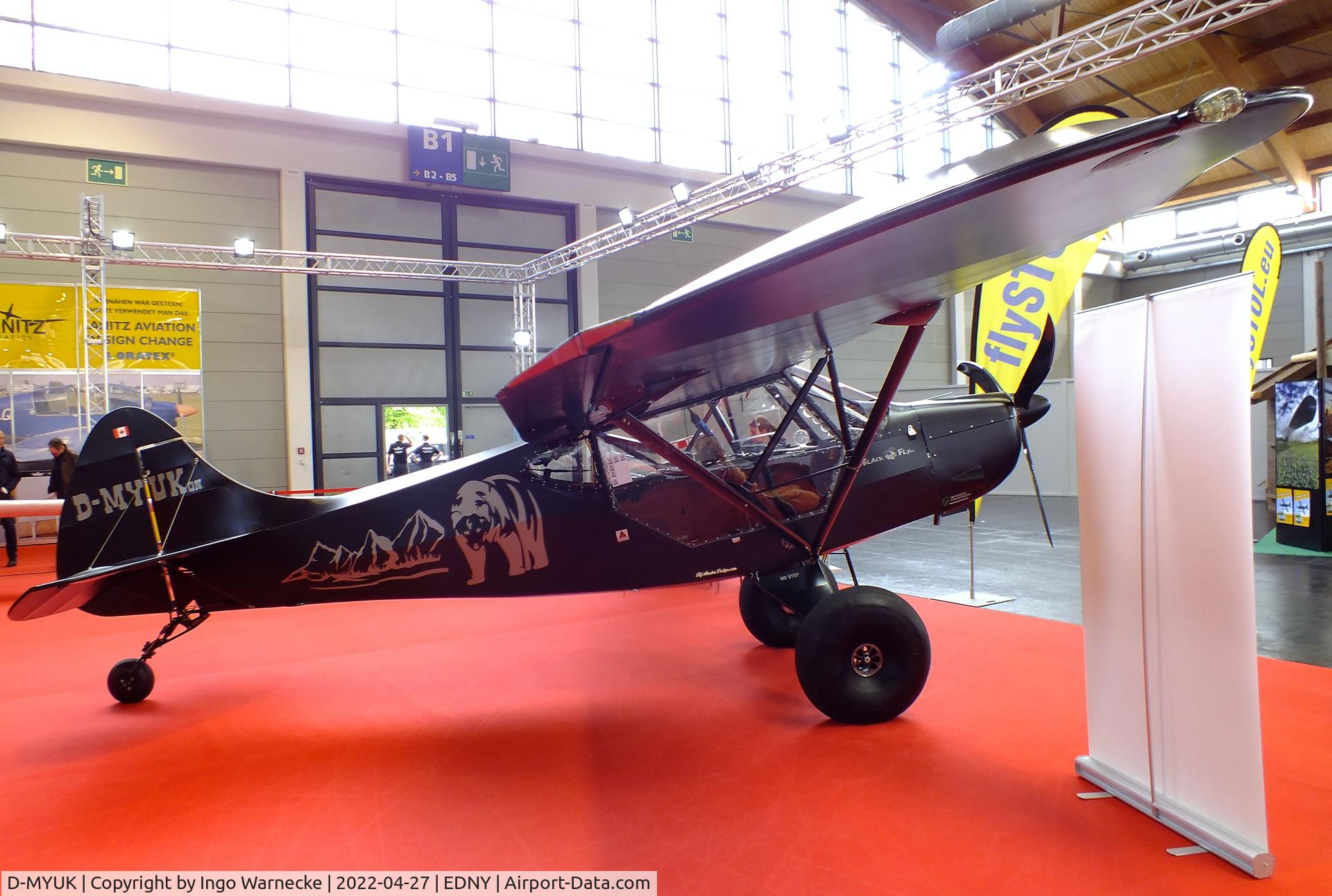 D-MYUK, Zlin Savage Cub C/N not found_D-MYUK, Zlin Savage Cub at the AERO 2022, Friedrichshafen