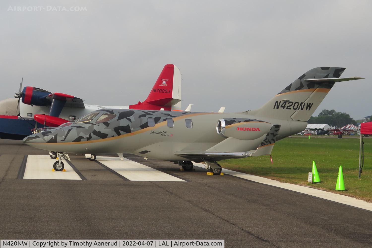 N420NW, 2021 Honda HA-420 Hondajet C/N 42000207, 2021 Honda HA-420 Hondajet, c/n: 42000207, Sun 'n Fun