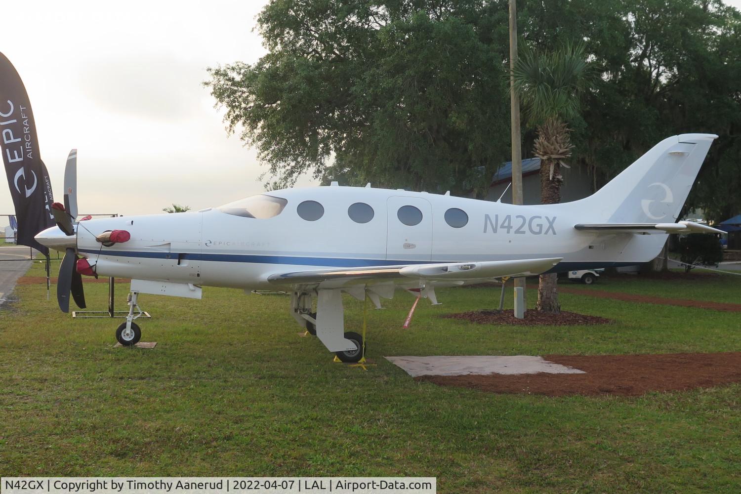 N42GX, 2021 Epic Aircraft E1000 C/N K016, 2021 Epic Aircraft E1000, c/n: K016, Sun 'n Fun