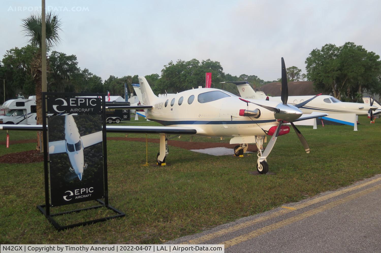 N42GX, 2021 Epic Aircraft E1000 C/N K016, 2021 Epic Aircraft E1000, c/n: K016, Sun 'n Fun