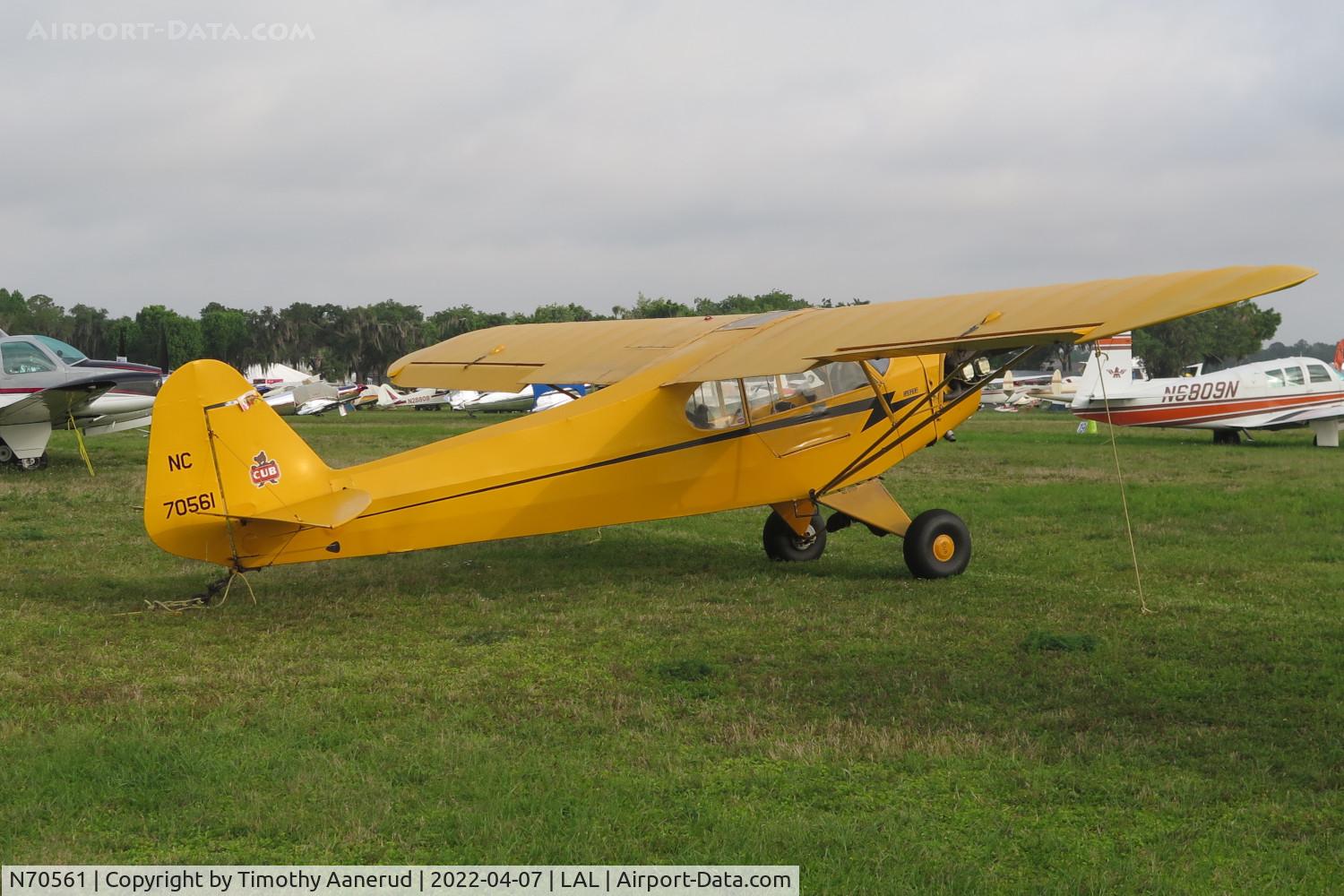 N70561, 1946 Piper J3C-65 Cub C/N 17570, 1946 Piper J3C-65, c/n: 17570, Sun 'n Fun