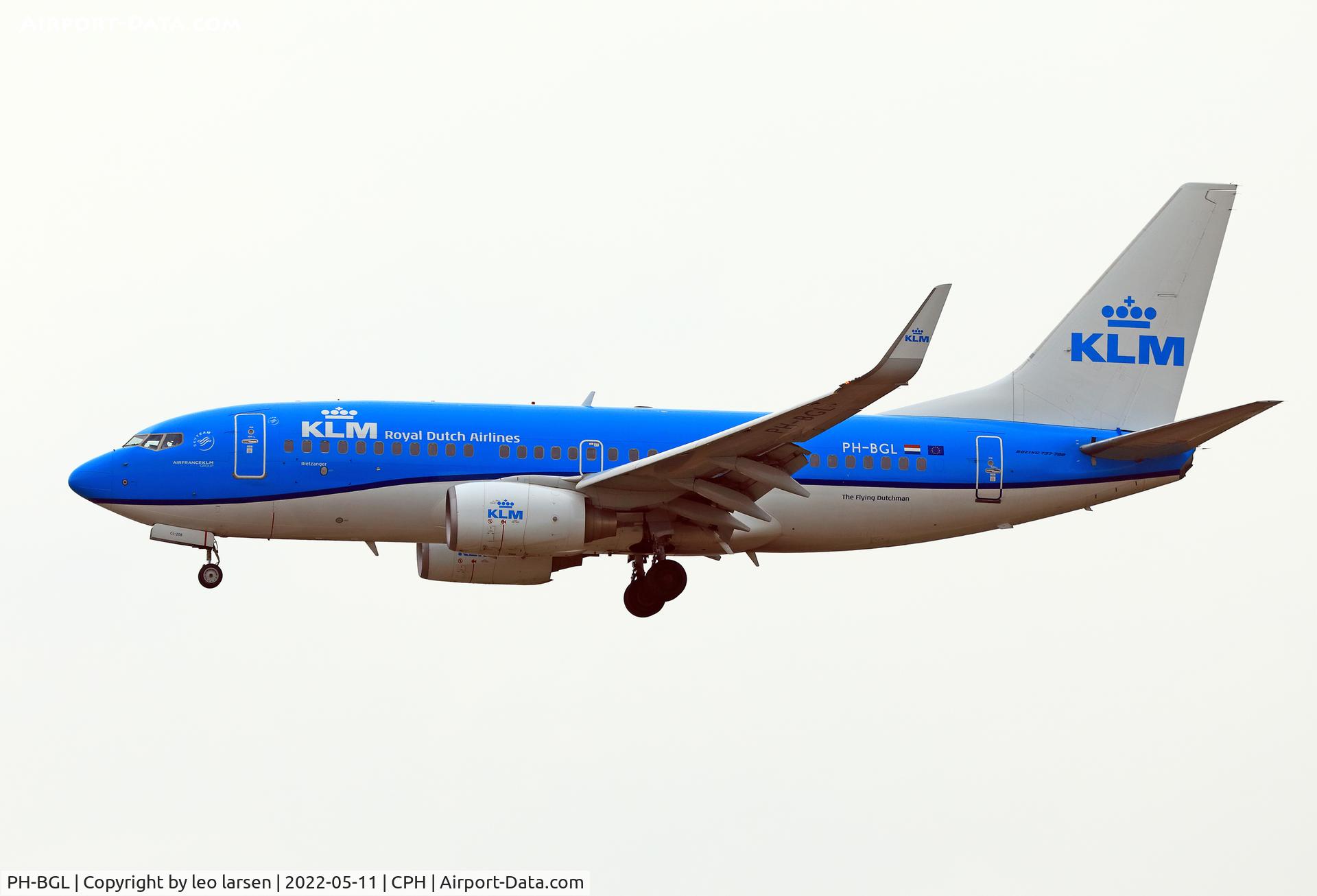 PH-BGL, 2010 Boeing 737-7K2 C/N 30369, Copenhagen 11.5.2022