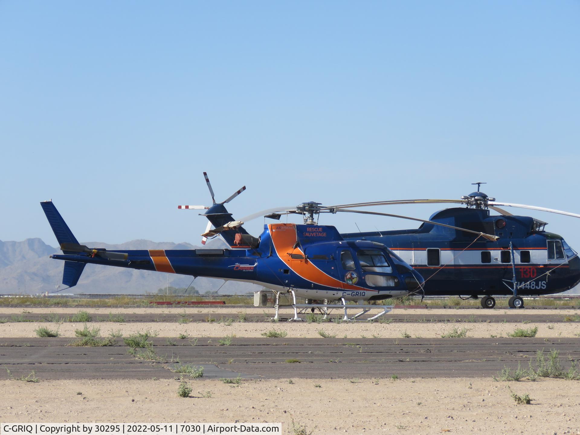C-GRIQ, 2012 Eurocopter AS-350B-3 Ecureuil Ecureuil C/N 7338, Next to big Brother