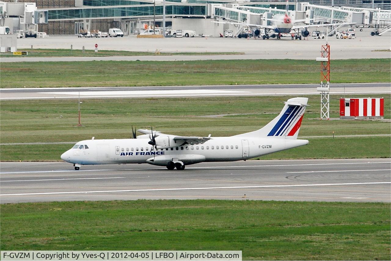 F-GVZM, 1999 ATR 72-212A C/N 590, ATR 72-212A, Taxiing, Toulouse-Blagnac airport (LFBO-TLS)