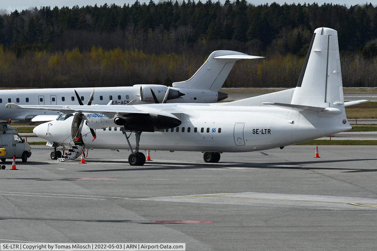 SE-LTR, 1991 Fokker 50 C/N 20226, 