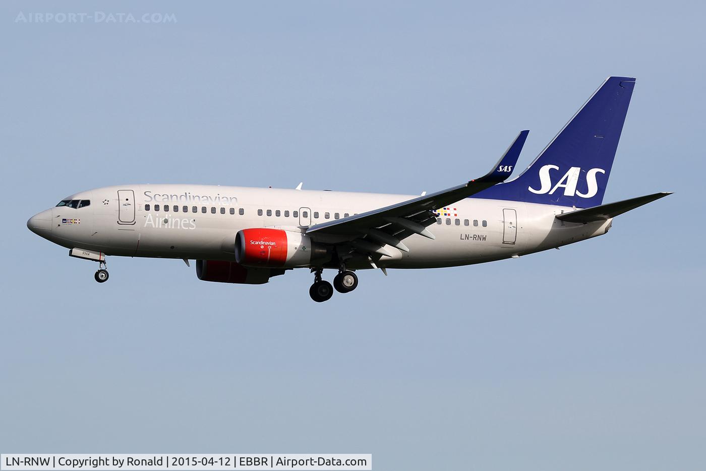 LN-RNW, 2010 Boeing 737-783 C/N 34549, at bru