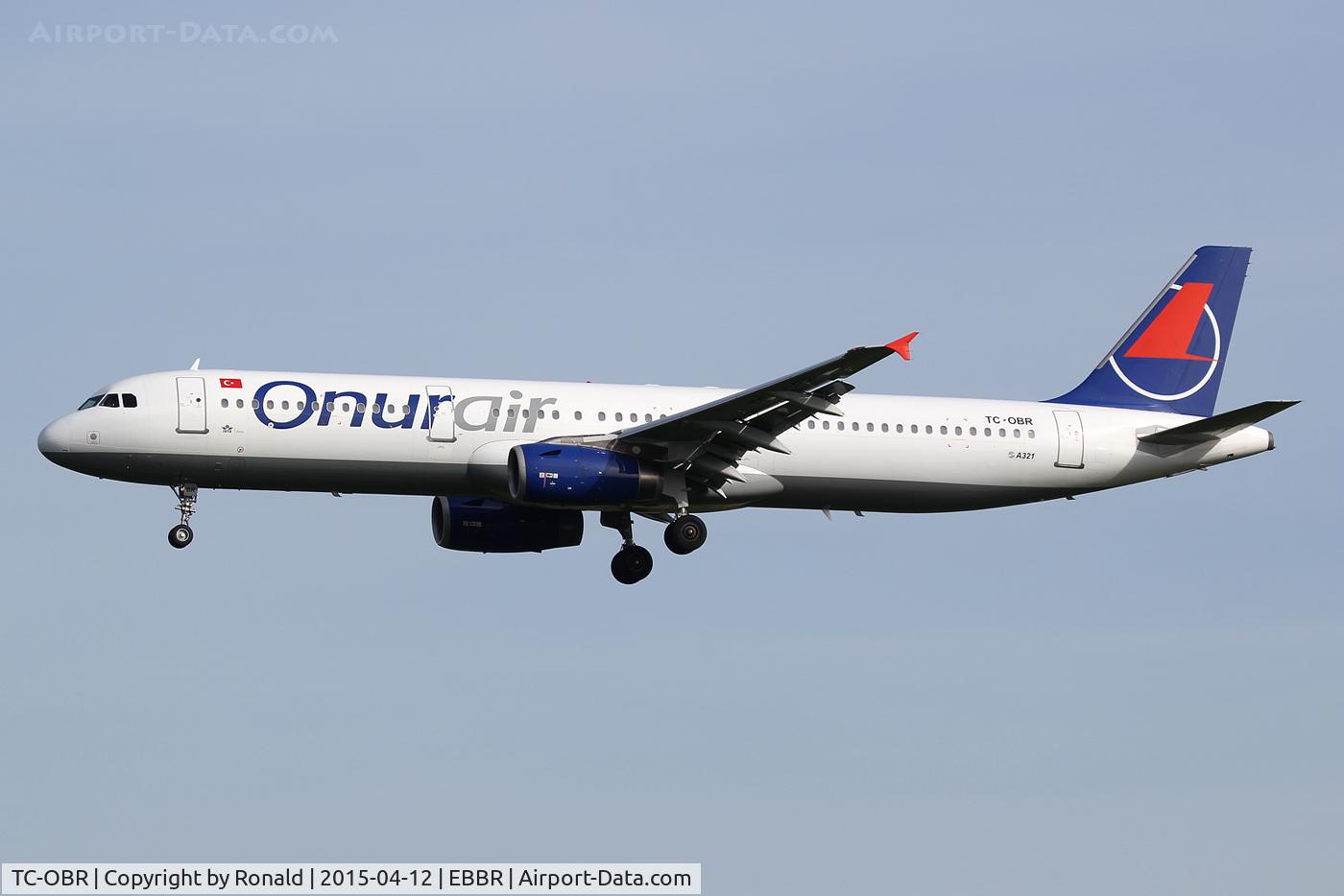 TC-OBR, 1999 Airbus A321-131 C/N 1008, at bru