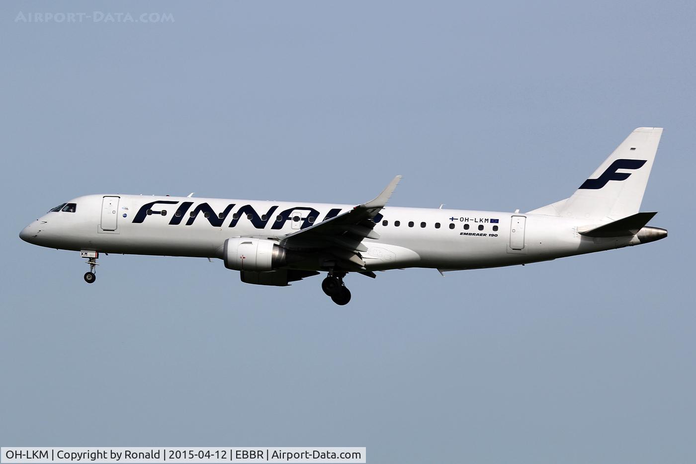 OH-LKM, 2008 Embraer 190LR (ERJ-190-100LR) C/N 19000160, at bru