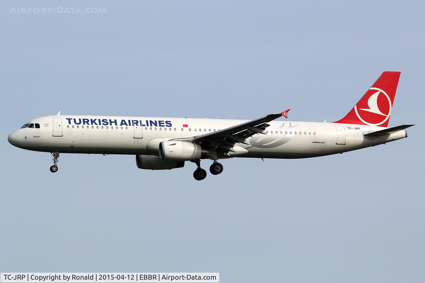 TC-JRP, 2011 Airbus A321-231 C/N 4698, at bru
