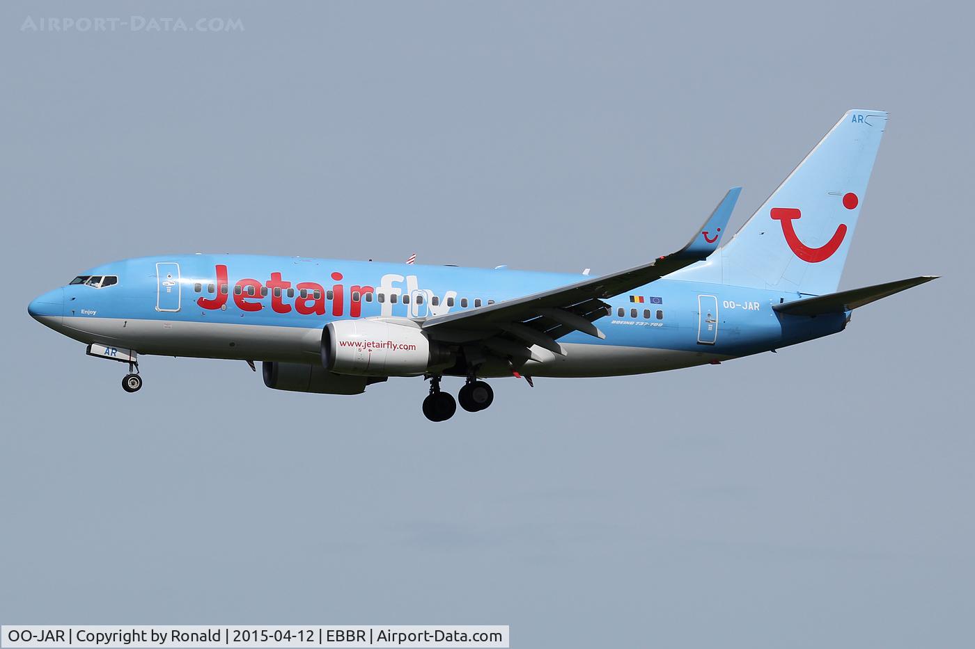 OO-JAR, 2009 Boeing 737-7K5 C/N 35150, at bru